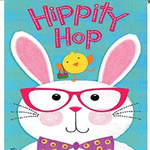 BRIARWOOD LANE Other - Briarwood Lane Hippity Hop Bunny Easter House Flag